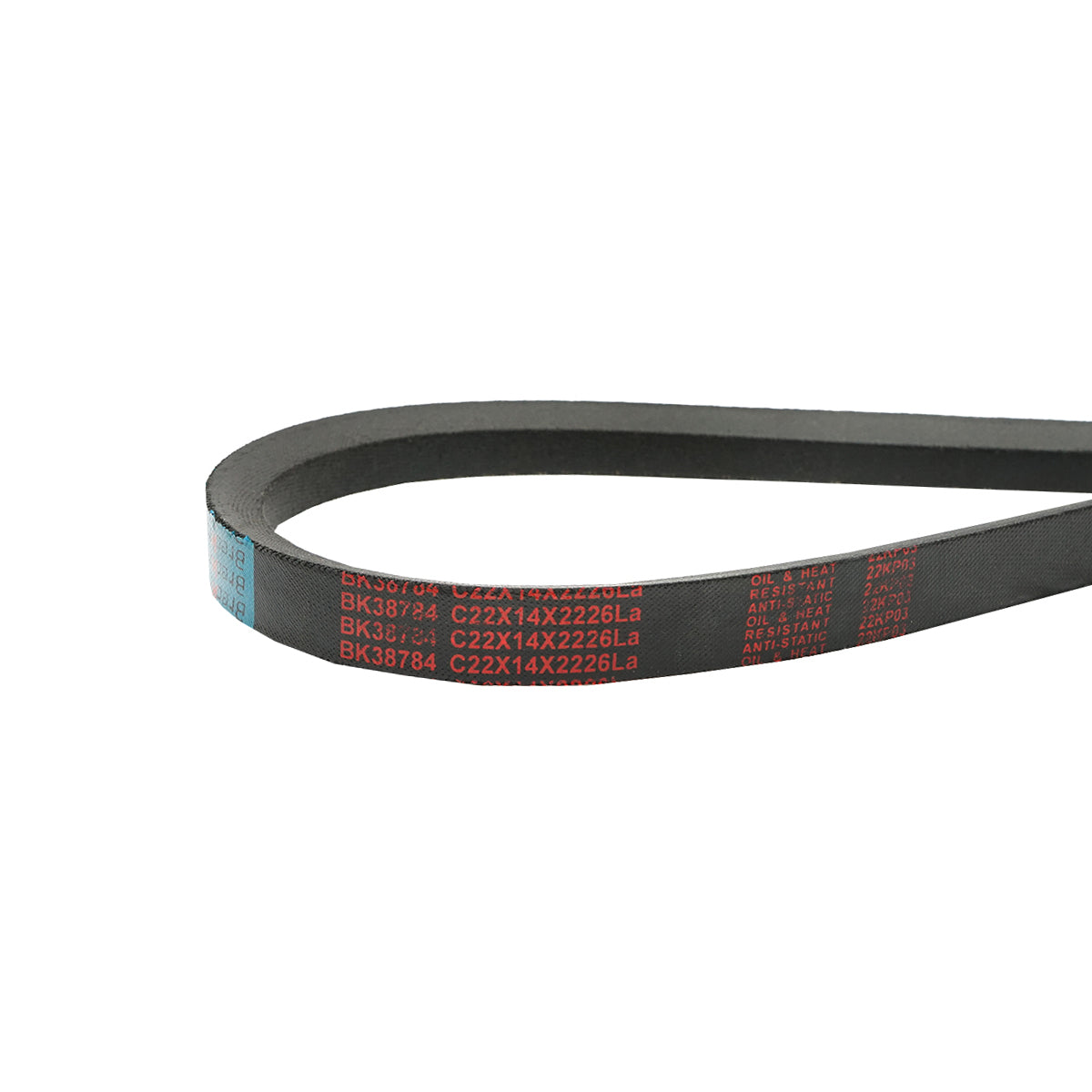 Trapezoidal transmission belt C 22x14x2226 LA 22x2226 Breckner Germany